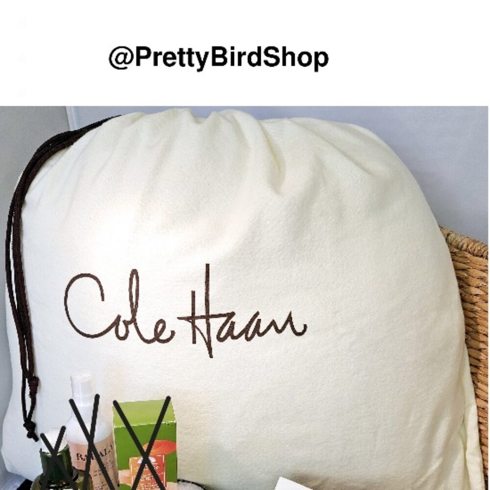 COLE HAAN huge dust bag NEW 24 x 20" large oversized